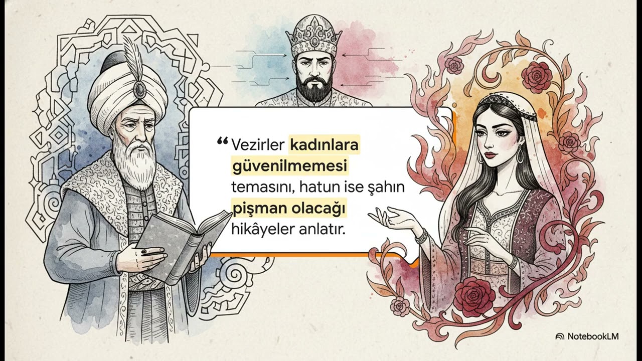 Sultanın Resimli Güç Rehberi Kırk Vezir Hikayeleri Minyatürleri #Minyatür