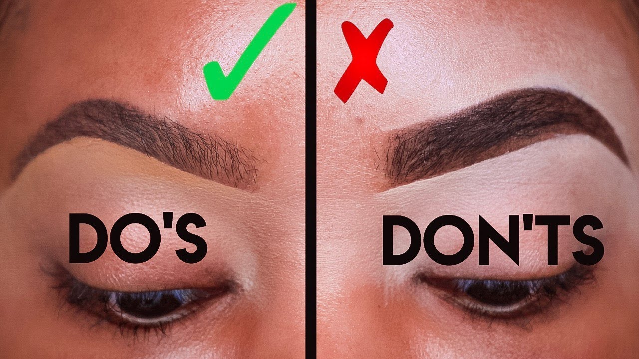 MAKEUP FOR BEGINNERS: EYEBROW DO'S AND DON'TS! | KYRA KNOX
