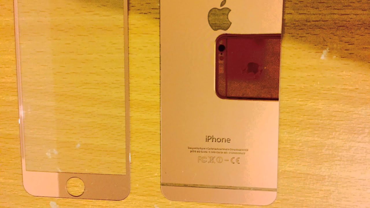 iPhone 6 6S Rose Gold Screen Protector