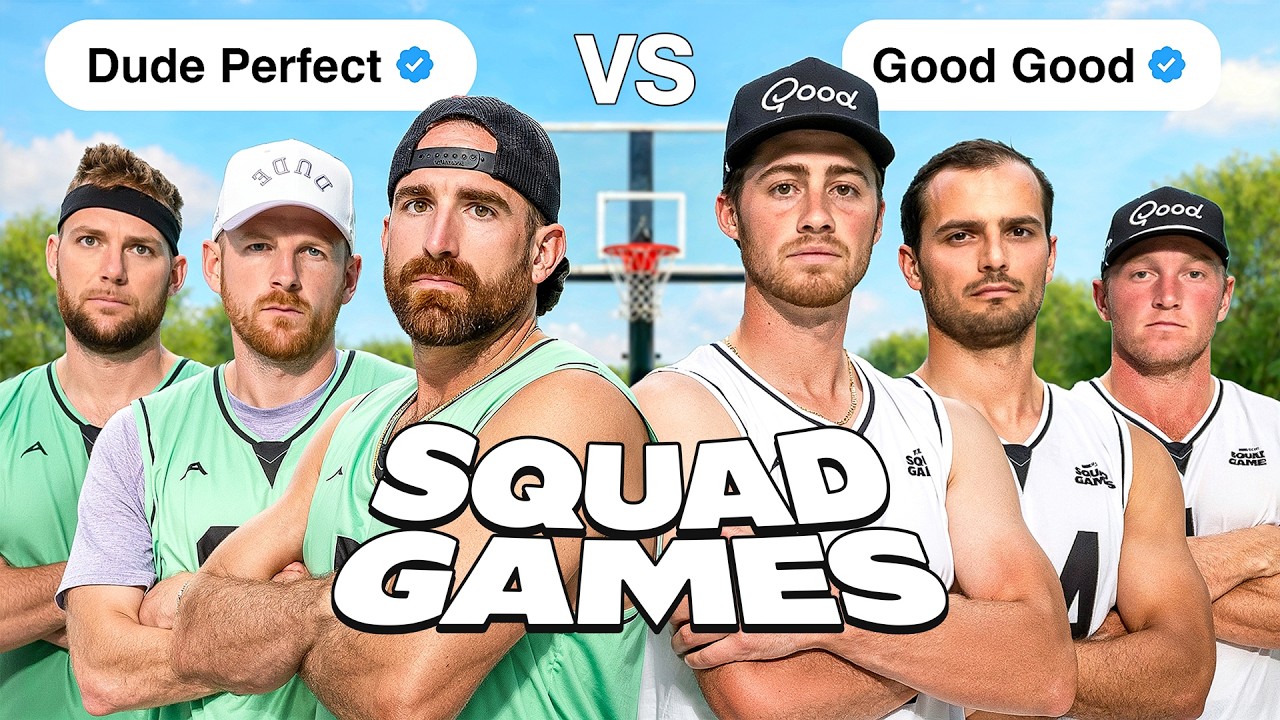 Dude Perfect против Good Good в любом виде спорта | Командные игры