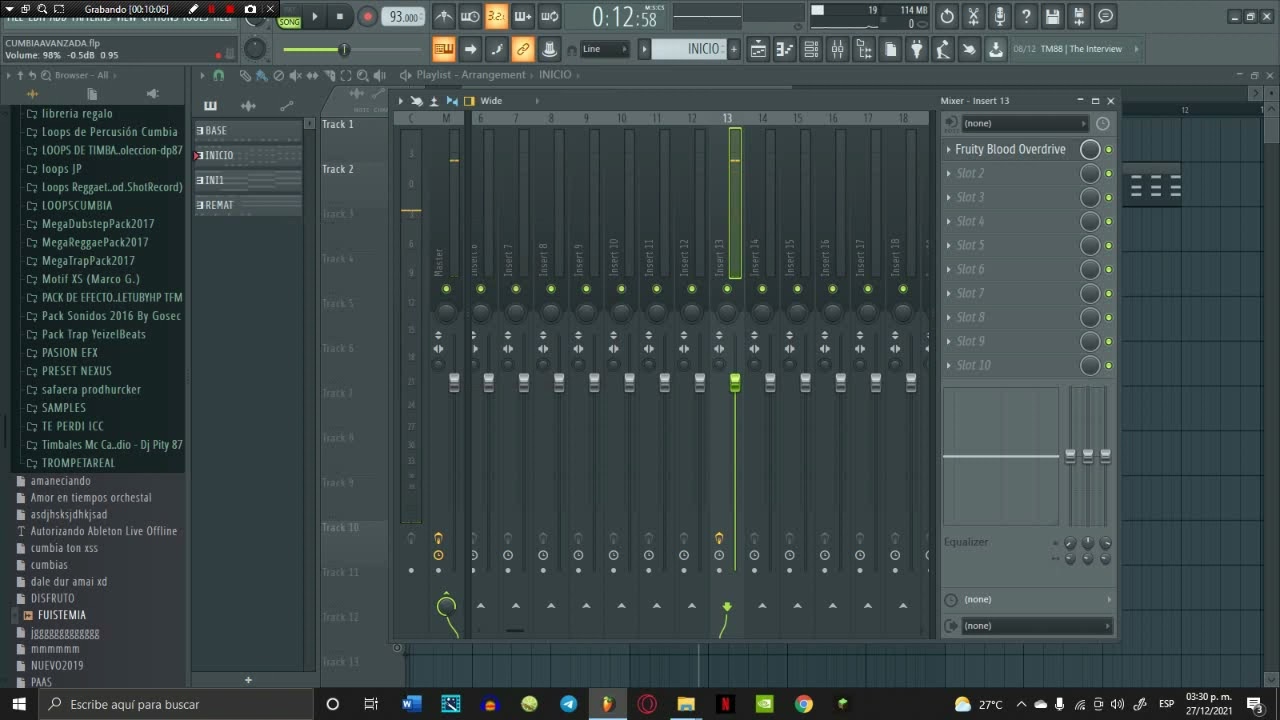 Como hacer Cumbia o Electrocumbia En FL Studio + FLP |Tutorial Avanzado| Angel Pasion