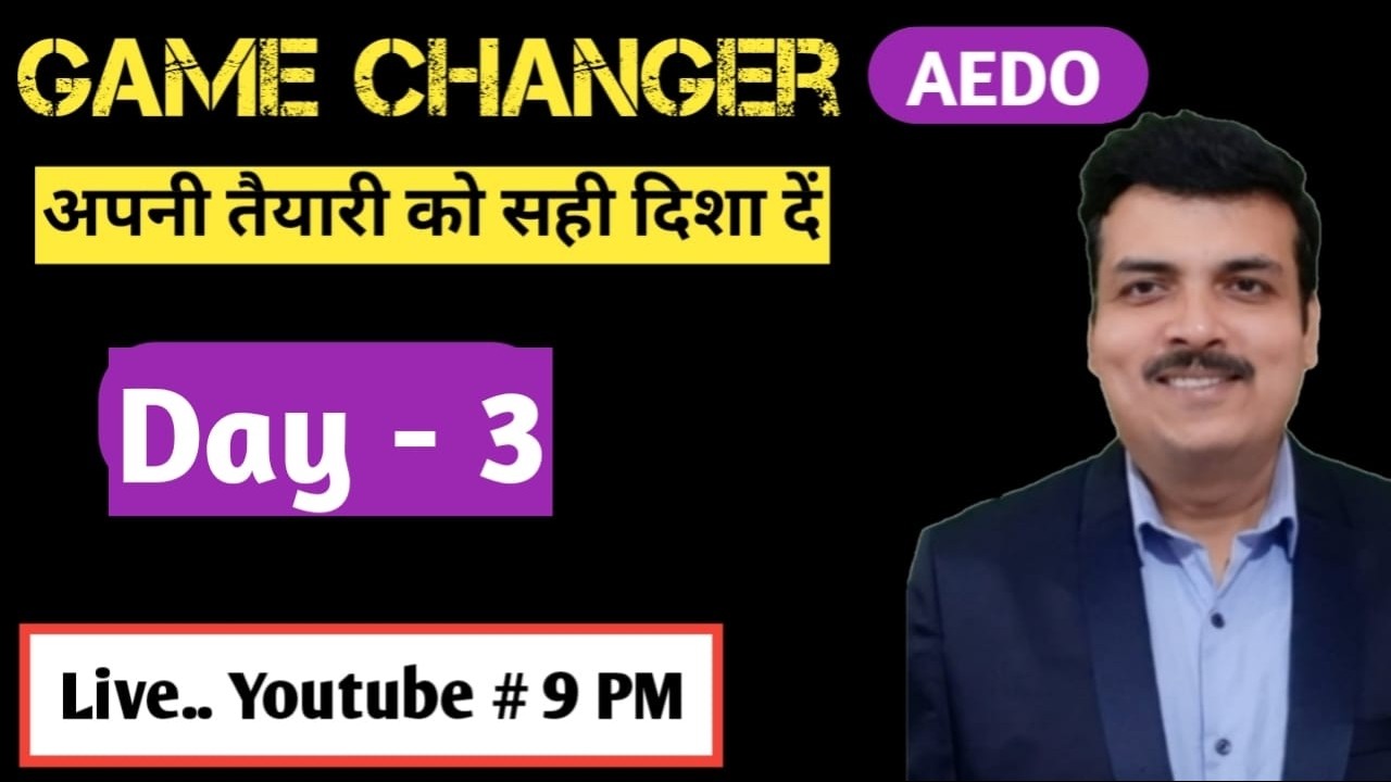 Game changer AEDO daily live @9 PM  Day - 3