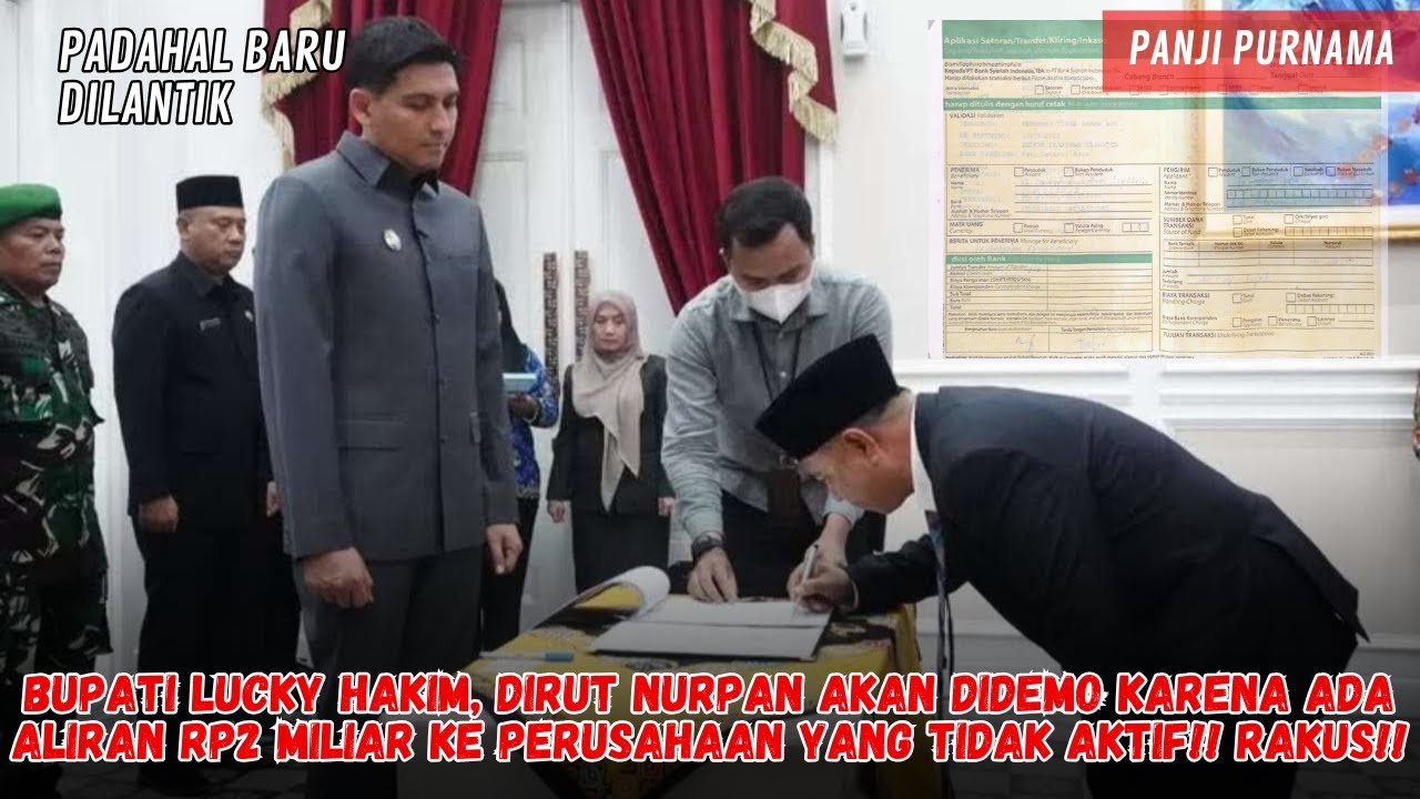 DIRUT PDAM INDRAMAYU DIDUGA LAKUKAN FRAUD MILIARAN RUPIAH AKAN DIDEMO!!