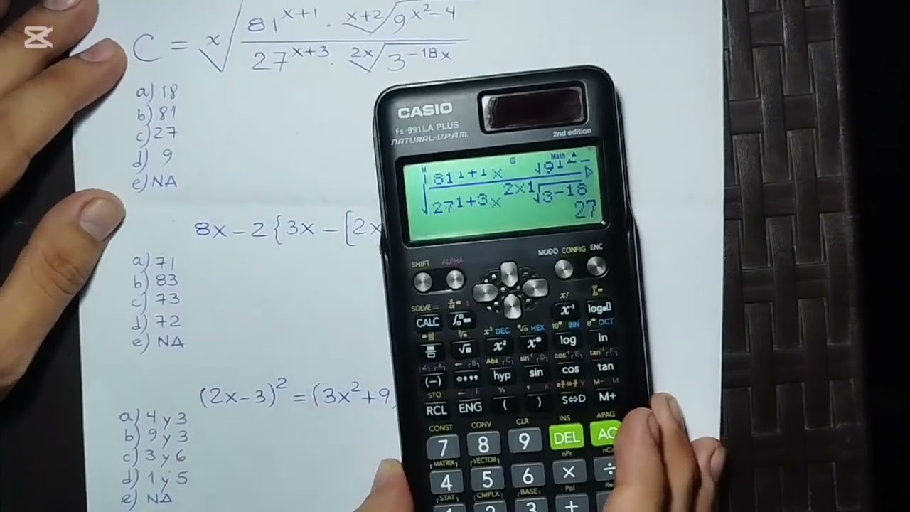 Trucos con la calculadora Casio fx-991LAPLUS