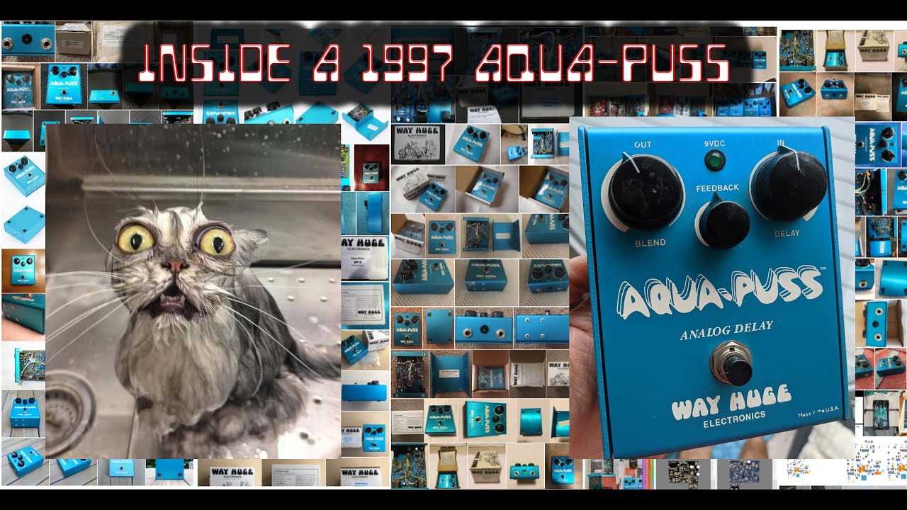 Pedal Builder REACTS! 1997 Way Huge Aqua Puss AP-1 Mk1 (Not AP-2 or MKII) Unboxing