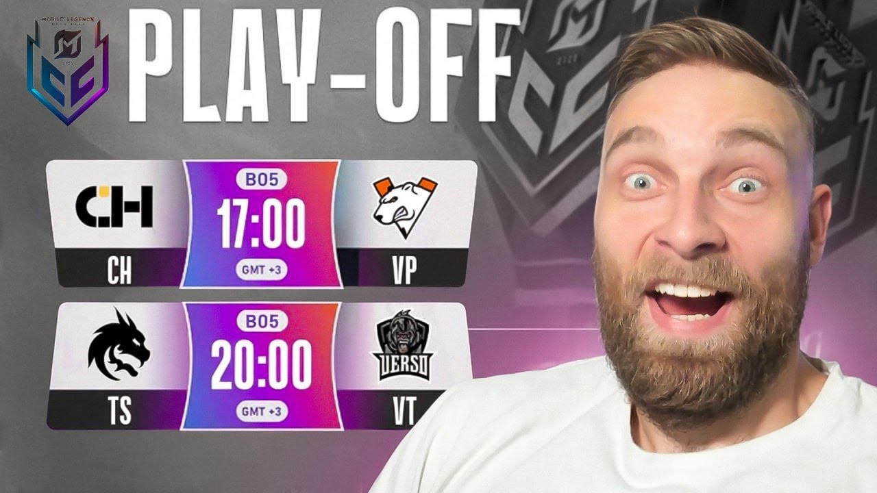 PLAY-OFF MCC. Team Spirit vs Verso / CH vs VP - Mobile Legends