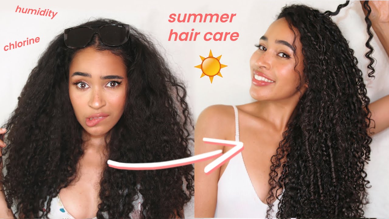 CURLY WASH DAY ROUTINE  FOR SUMMER + TIPS (that work!)