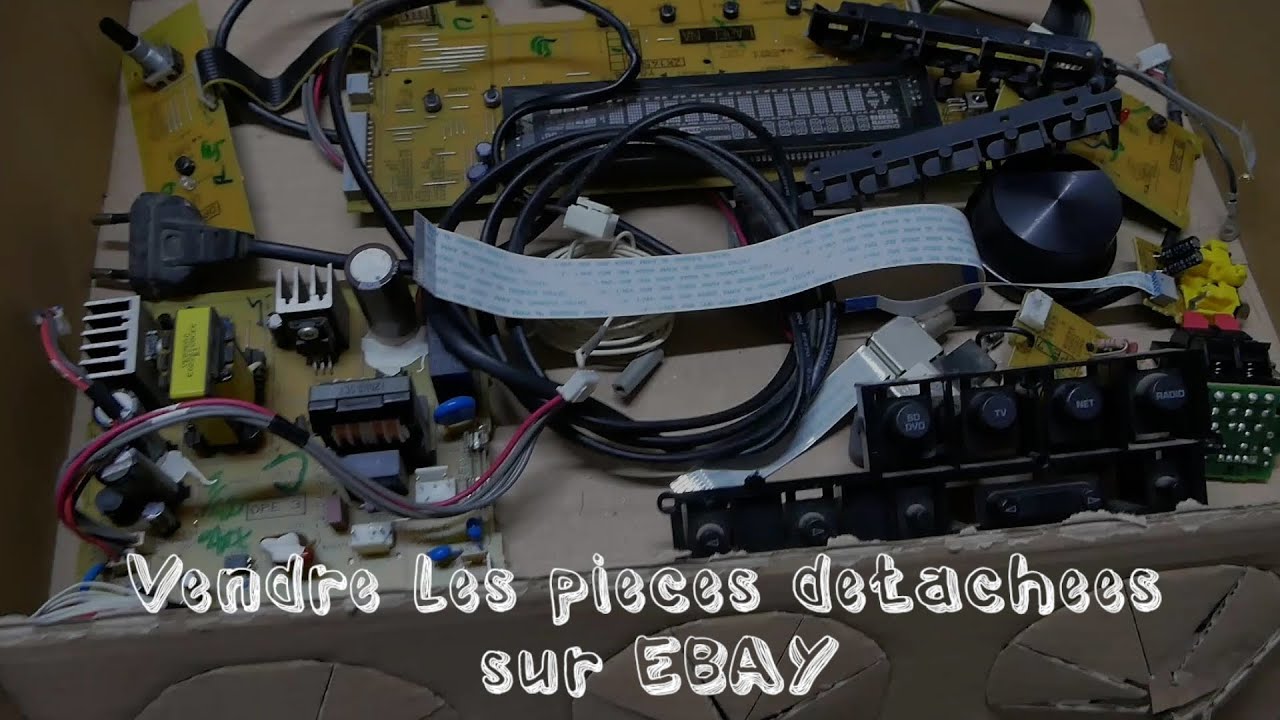 Vendre les pièces détachées sur Ebay