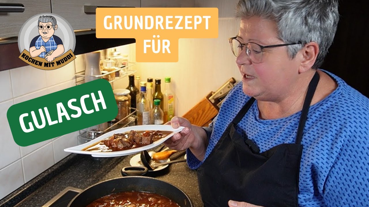 Grundrezept für Gulasch