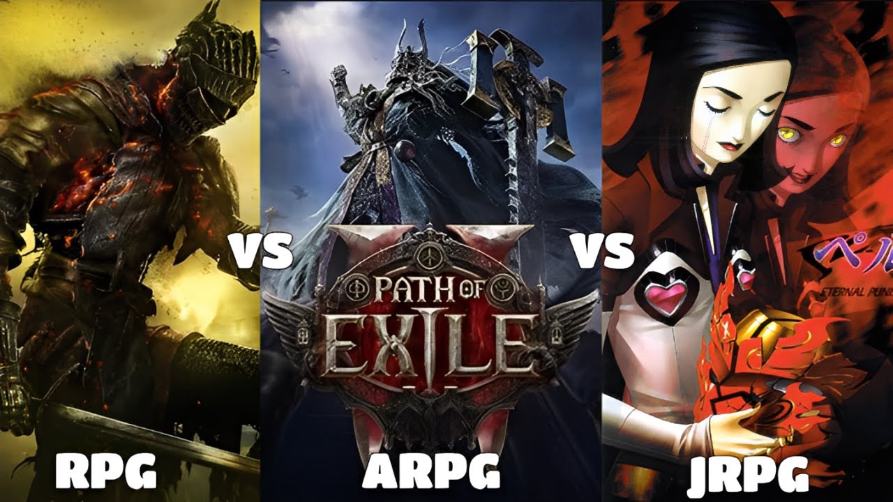 RPG vs ARPG vs JRPG | What's The Difference?
