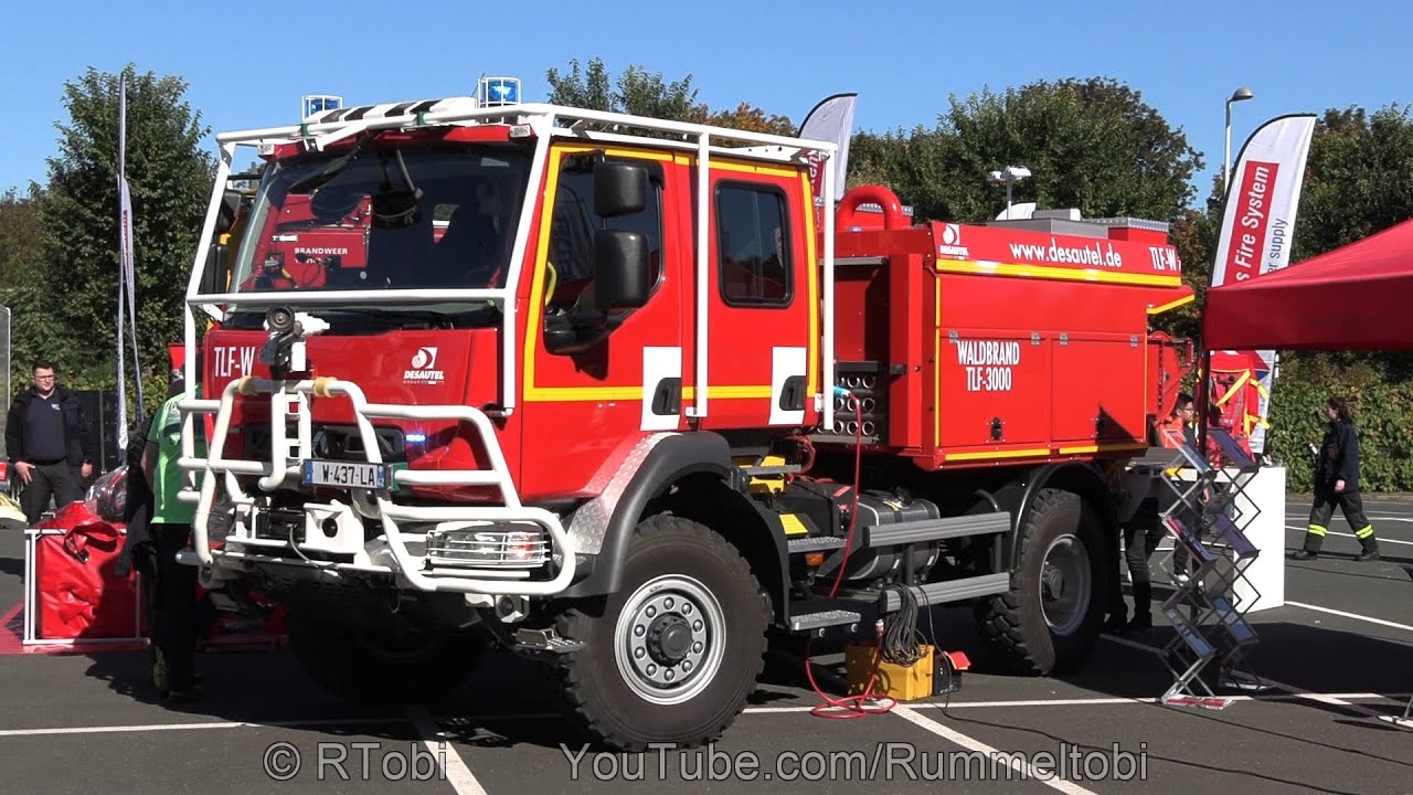 French Renault/ Desautel brush fire truck - exterior, light setup & interior [GER | 10.2021]
