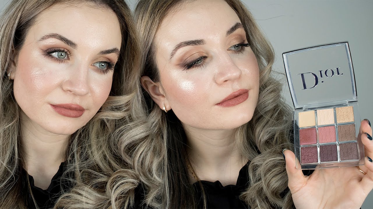 Testing DIOR BACKSTAGE EYE PALETTE 004 & ZOEVA Brushes | First impression