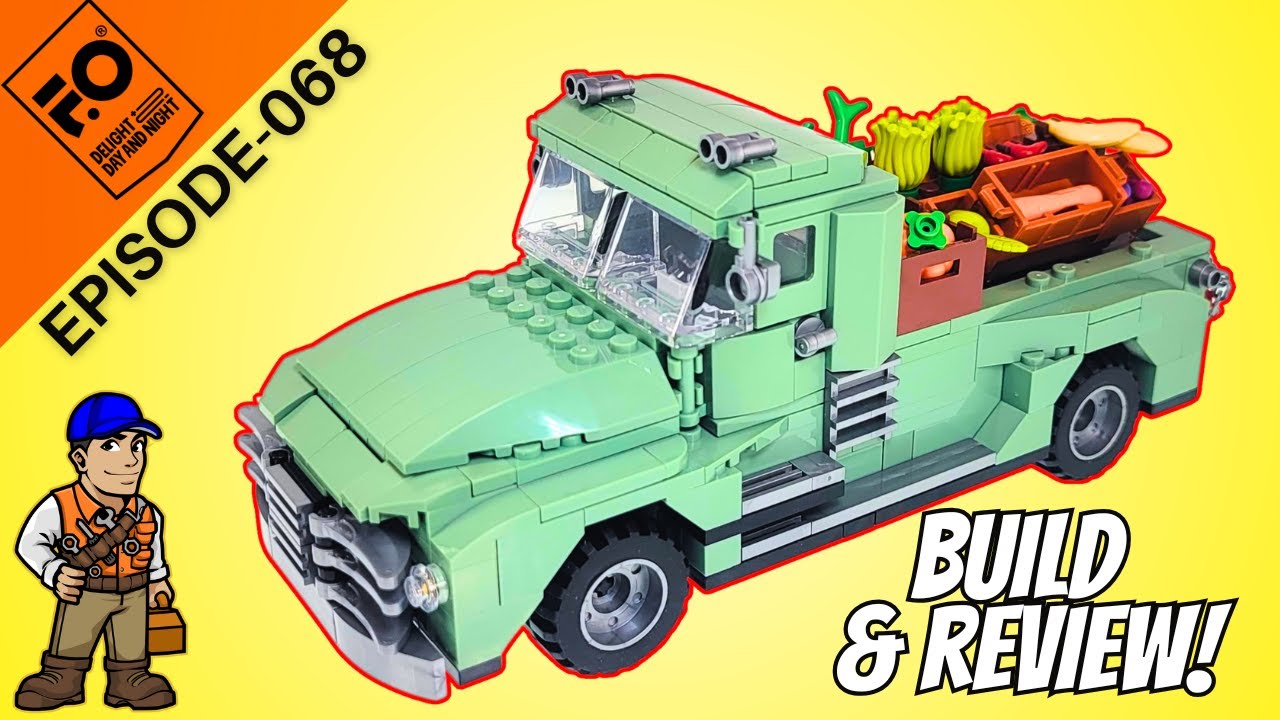 FunWhole - Farm Truck (F9016) Lighted Brick Set (Lego Alternate Build)