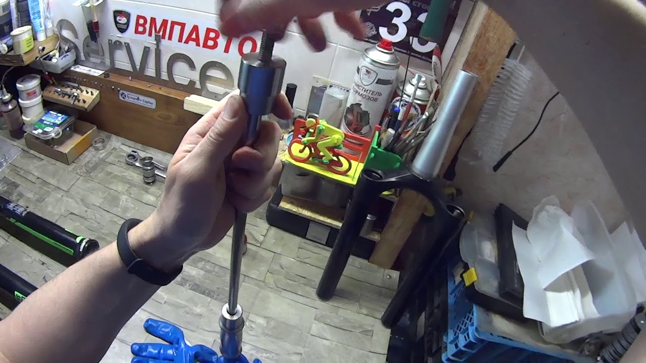 Rock Shox SID замена бушингов ч.2