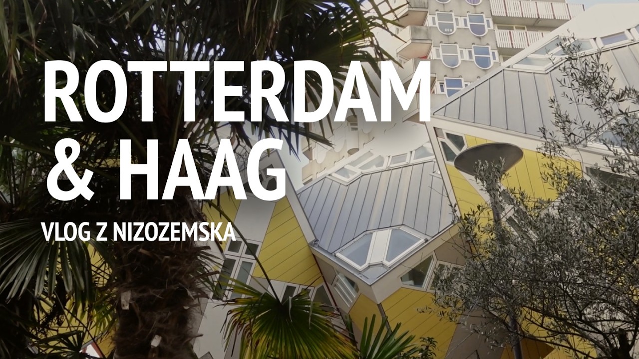 kam zajít v Rotterdamu a Haagu | tipy, jídlo, krychlové domy, euromast | Nizozemsko