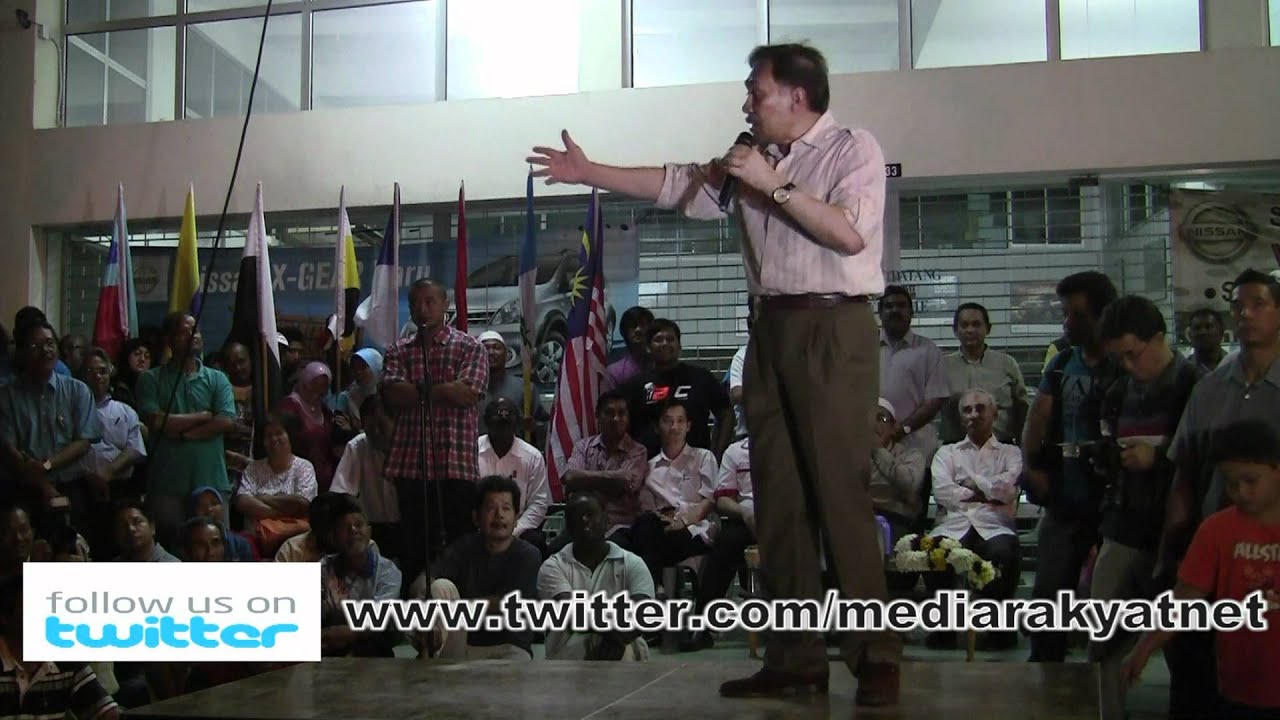 Anwar Ibrahim Nationwide Tour: Seremban 04/01/2012 (Pt 2/5) - Updated