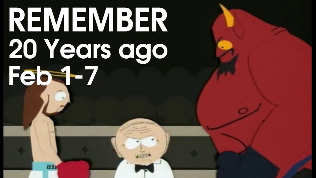 One Week - 20 Years Ago. 1-7 Feburary 1998