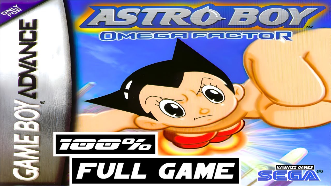 Astro Boy: Omega Factor [GBA] 100% Gameplay Walkthrough FULL GAME [4K60ᶠᵖˢ UHD🔴]