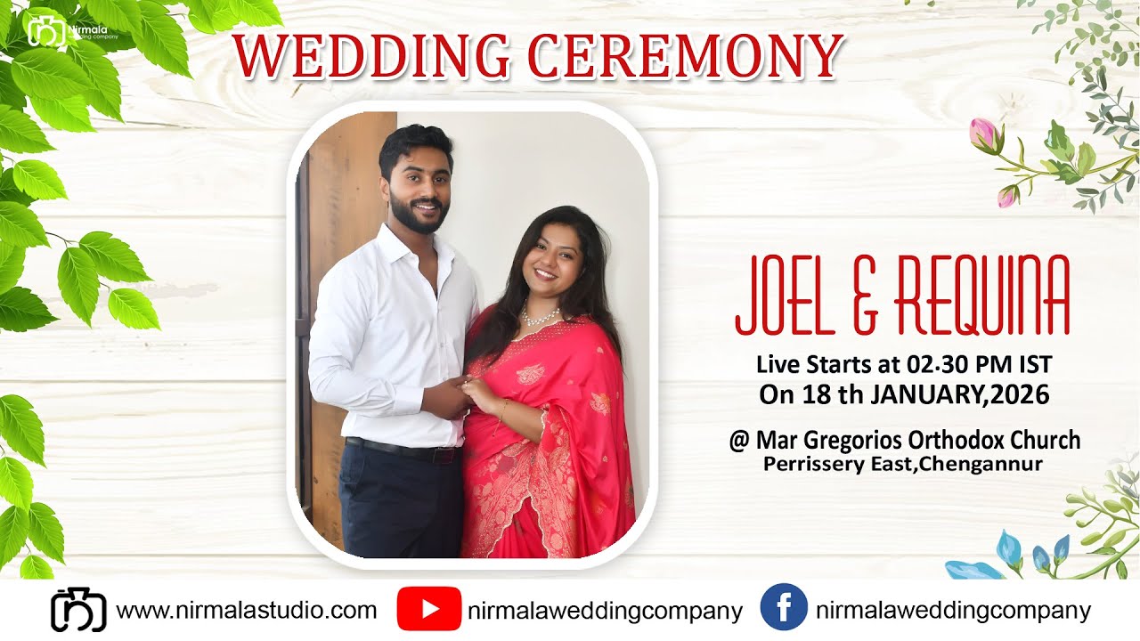Wedding Ceremony Live Streaming of Joel with Requina