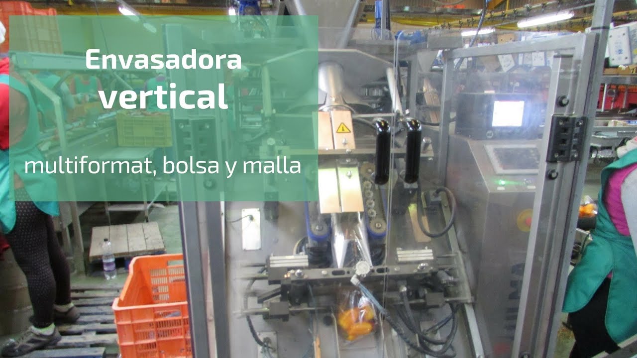 Induser Envasadora Vertical, bolsa y malla