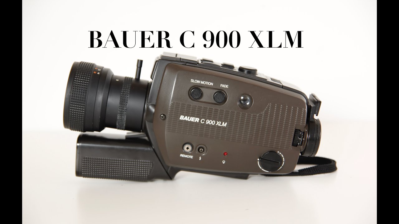 Bauer C 900 XLM   Super 8 Camera