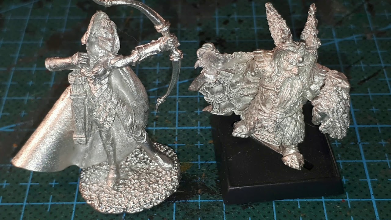How to prepare Pewter Minis for paint