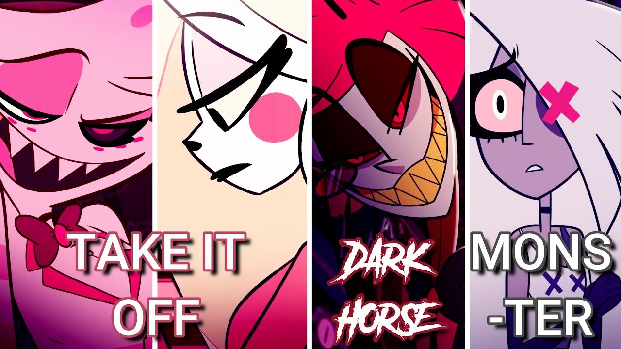 Dark Horse / Monster / Take It Off | Hazbin Hotel (Switching Vocals)