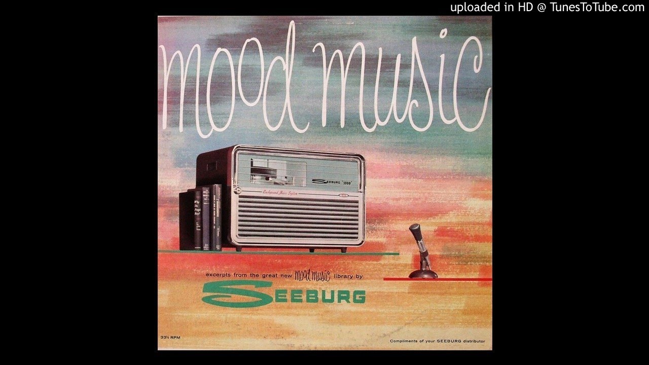 Seeburg 1000 Background Mood Music Library M5A Place In Use 7-1-1965 16 2/3 RPM Record- Full