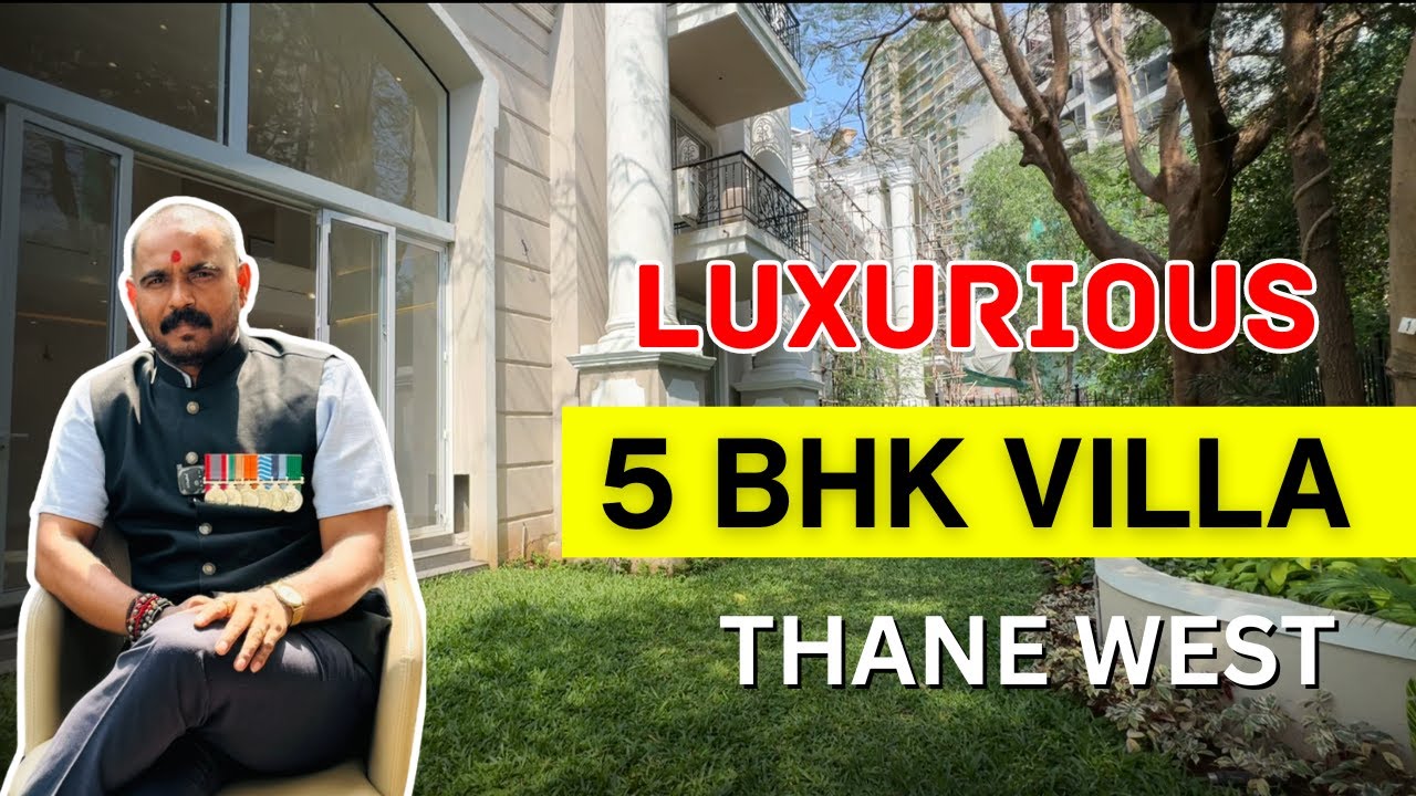 Exclusive 5 BHK Villa for Sale in Neelkanth Woods, Manpada, Thane West | Spacious, Modern Amenities