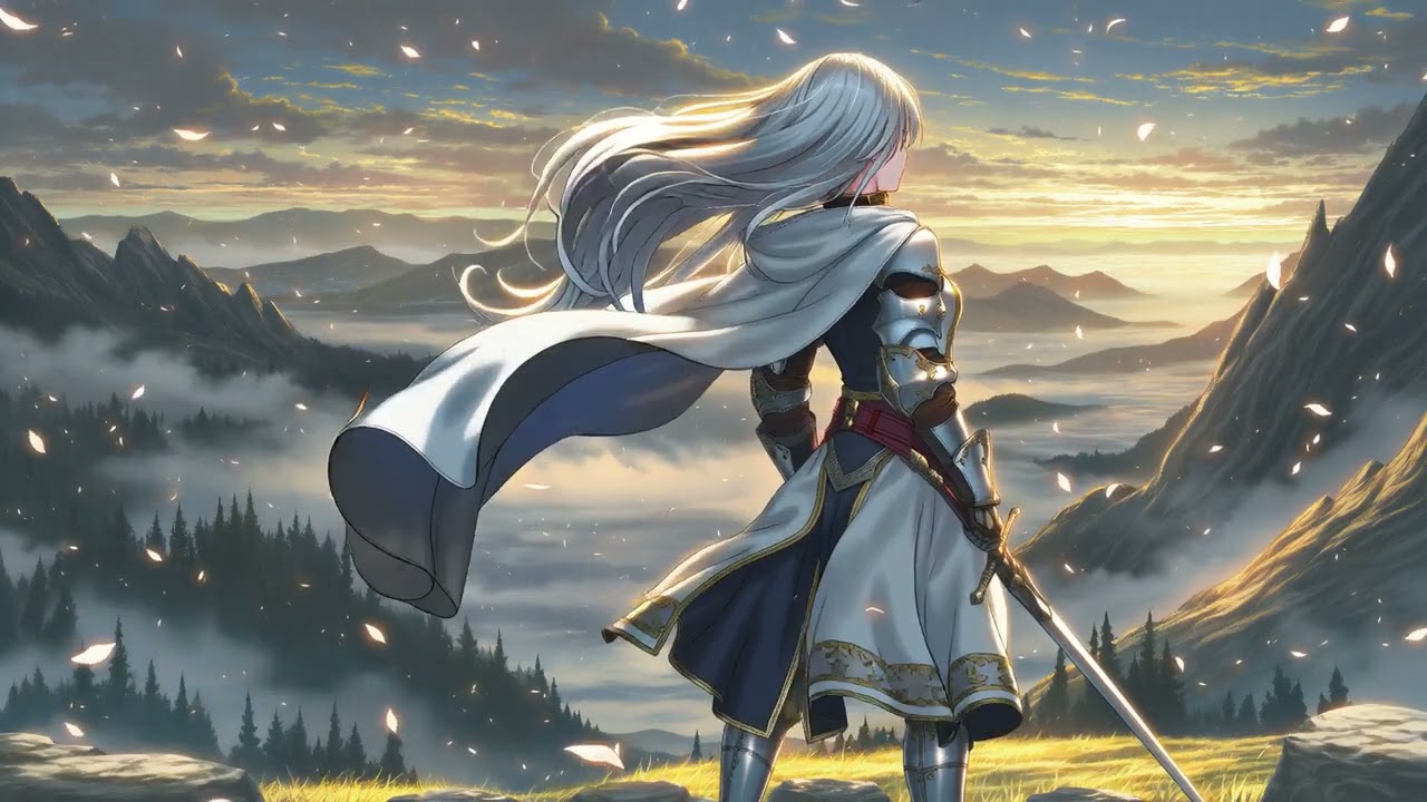 白亜の誓い ― 銀の騎士少女の旅路【歌・全5章】| Silver Knight's Journey [Full 5 Chapters / Song]完成版