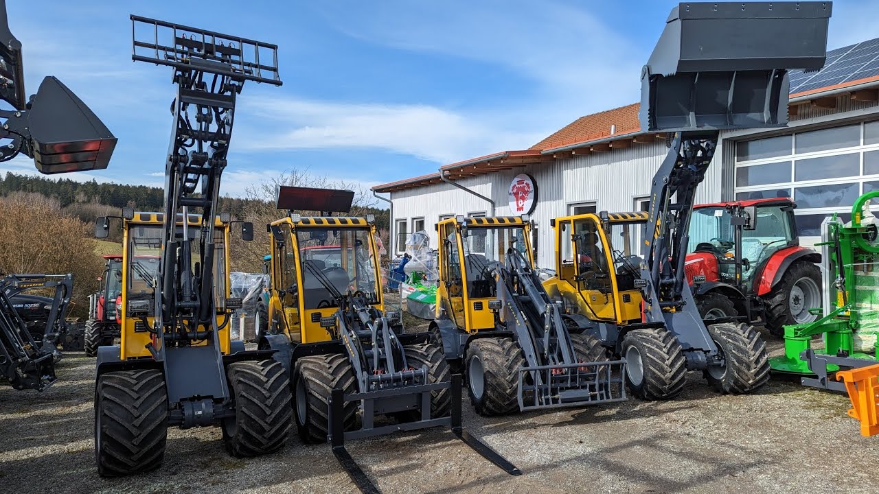 Eurotrac Hoflader W12 F und W13 Vorstellung / Unterschiede @motorenhartinger Kleinschwand