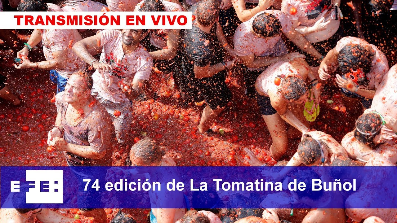 🔴📡 #ENVIVO | 74 edición de La Tomatina de Buñol