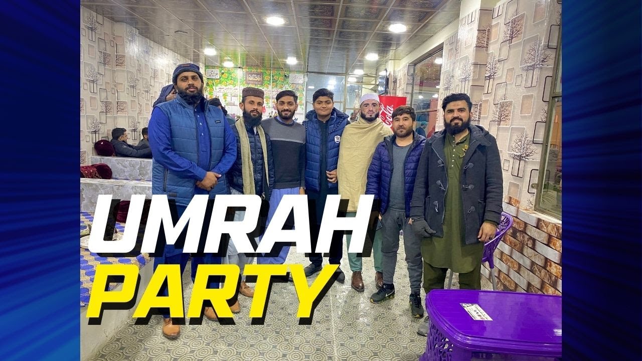 Usman give a Umrah Celebration Party to friends | IMMI VYNS OFFICIAL |