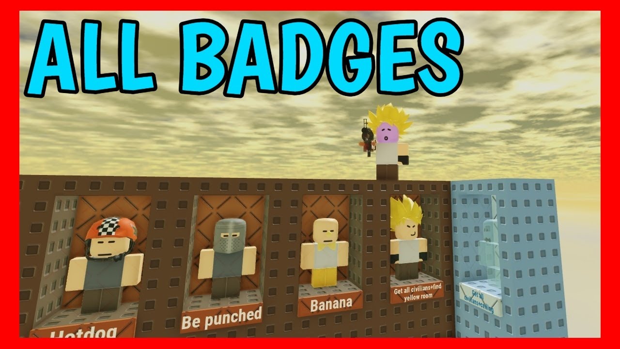 Roblox BE BABY PURSUER How to get ALL BADGES [ Civilian update FINAL ]
