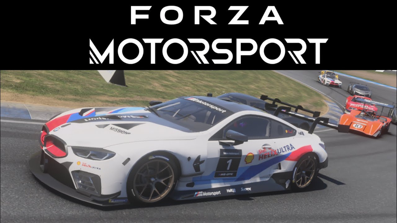BMW M8 GTE @ Grand Oak Raceway