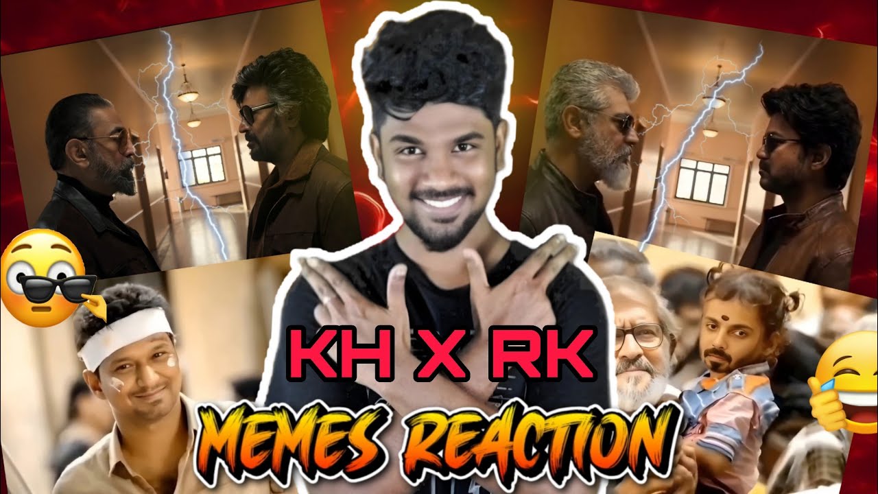 Nanba oh Nanba🤣🔥| KH X RK | KAMAL HASSAN | RAJINI KANTH | KH X RK REUNION| KISAAA | REACTION | TAMIL