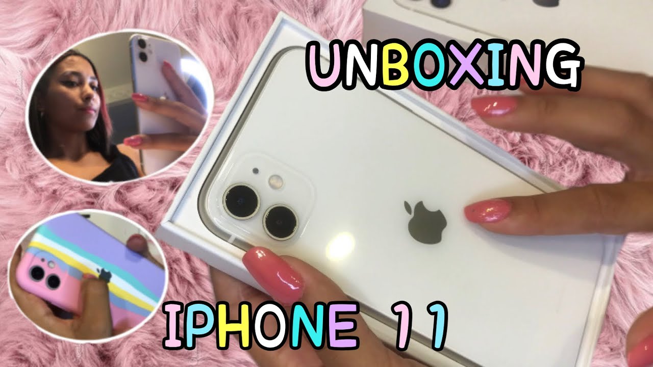 UNBOXING IPHONE 11~128gb Branco~ PRIMEIRAS IMPRESSÕES/VALE A PENA?+ CAPINHA E CARREGADOR.