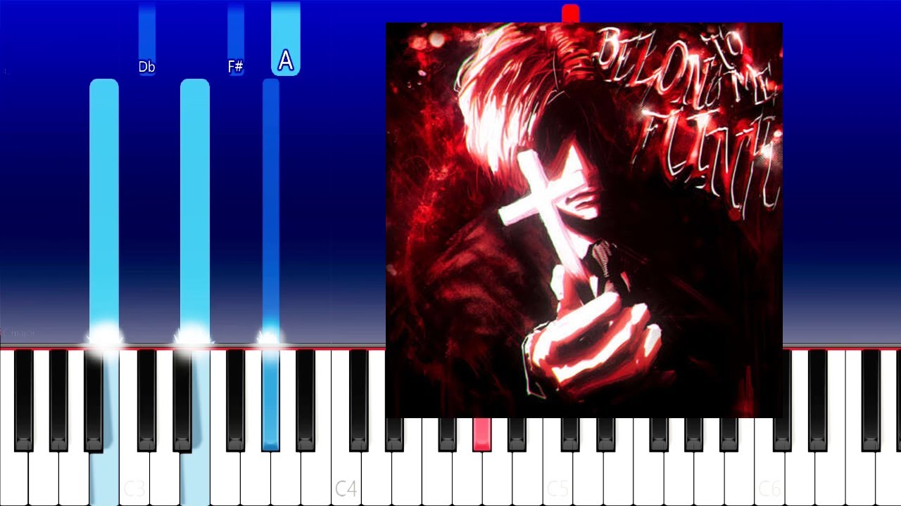BELONG TO ME FUNK - Sayfalse (Piano Tutorial)