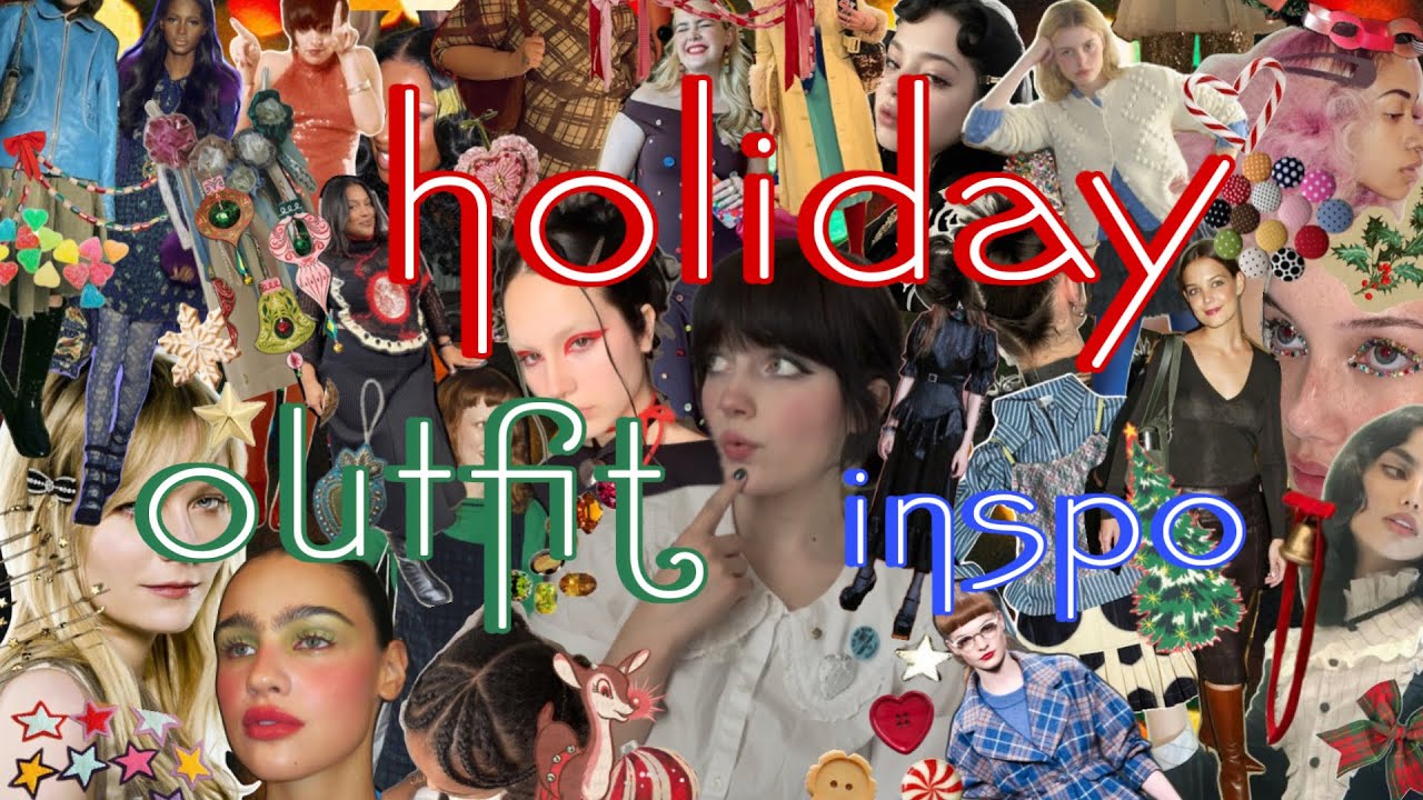 Вдохновляющий праздничный наряд 🎄(&hellip;который НЕ скучный) ⭐️ | причудливый, креативный, альтернативн...