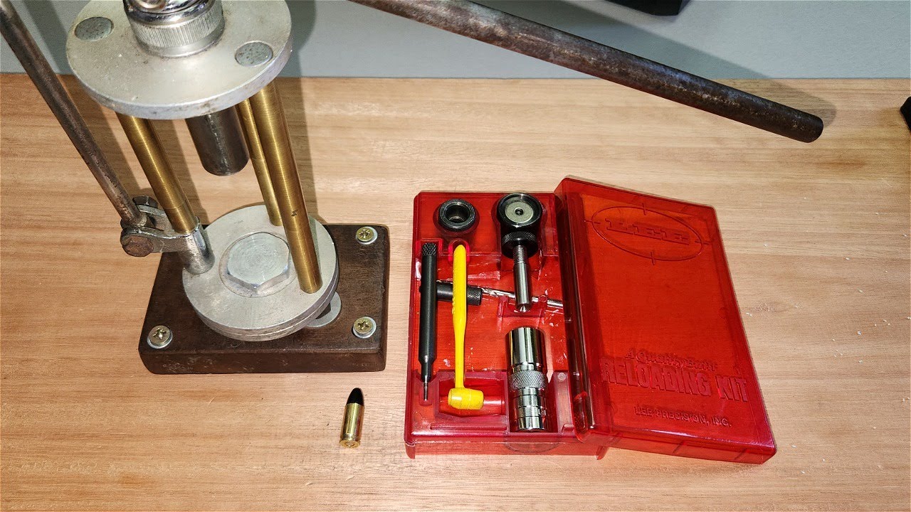 Recarga de 9mm SEM PRENSA Lee CLassic Loader