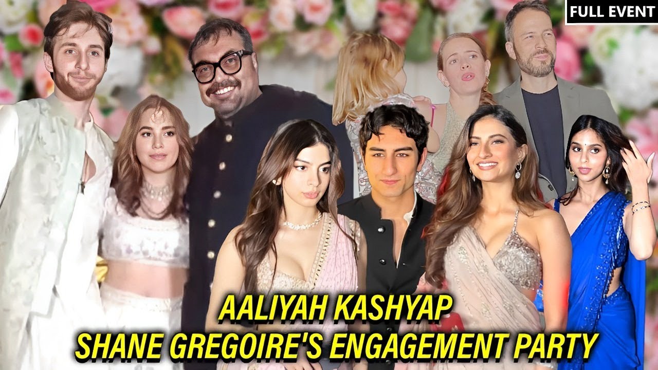Anurag Kashyap's Daughter Aaliyah Kashyap - Shane Gregoire's Engagement Party FULL Event