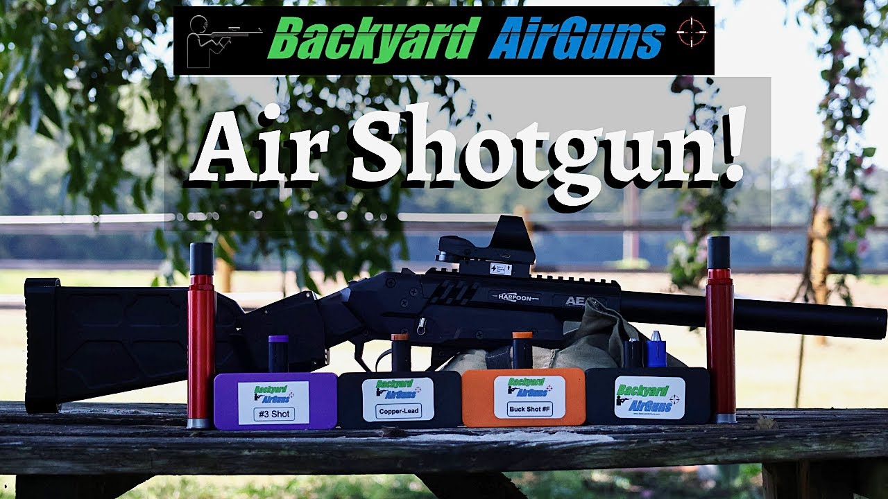 Testing The All New Shotshells From @Backyard AirGuns  (AirShotgun AEA Harpoon)