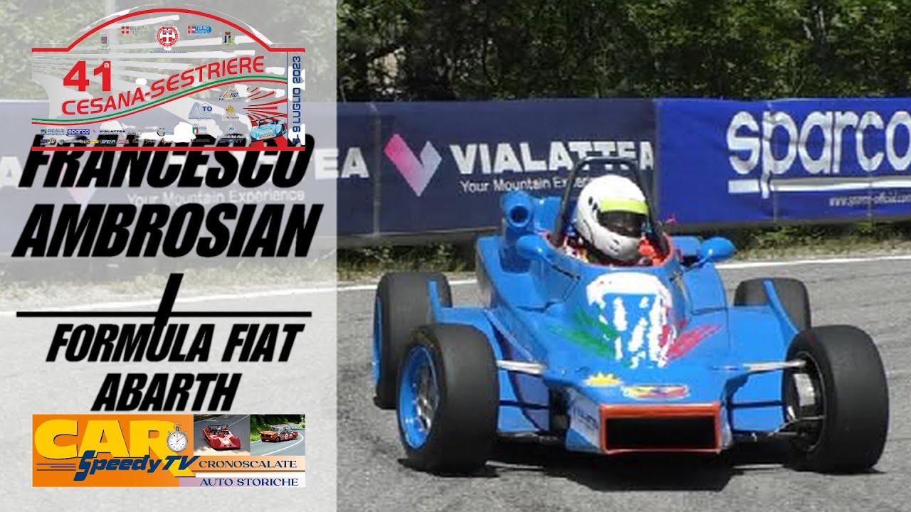 Cesana-Sestriere 2023 || Francesco Ambrosiani || Formula Fiat Abarth