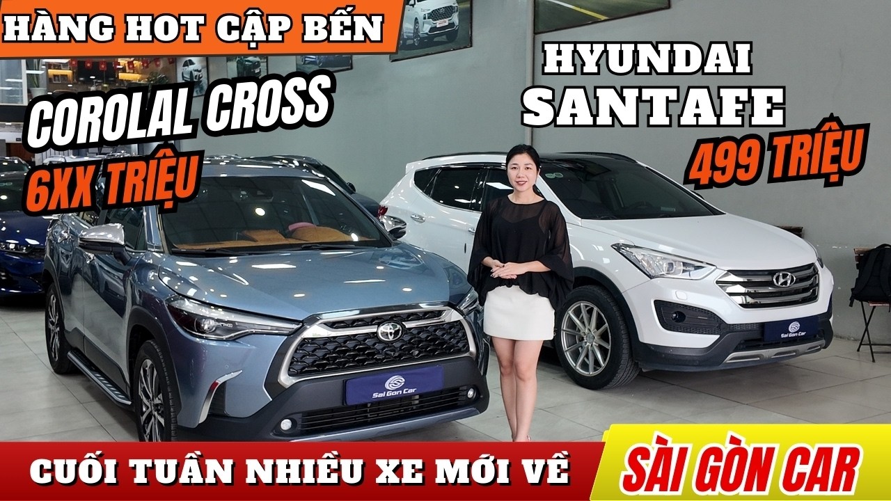 Hyundai Santafe Chỉ Từ 4xx Triệu  | Cuối Tuần Cập Bến Thêm Nhiều Siêu Phẩm Tại Showroom Sài Gòn Car