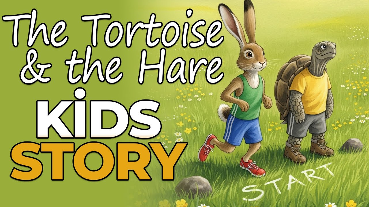 The Tortoise and the Hare | Kids Story with Pictures