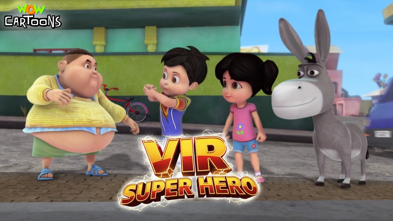 Vir The Robot Boy : Robo Vir Aur Jaadui Gintu | Vir Super Hero Compilation 3D Animated Cartoon