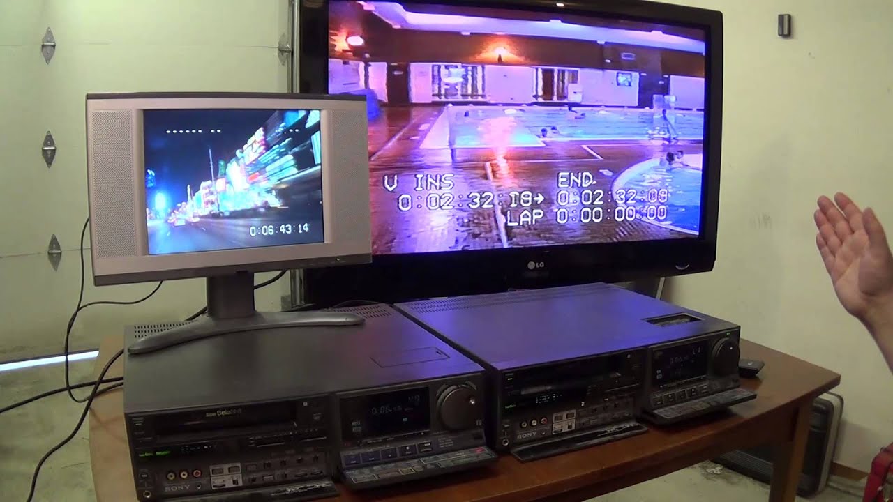 Old School Editing with the Sony SLHF1000 Betamax