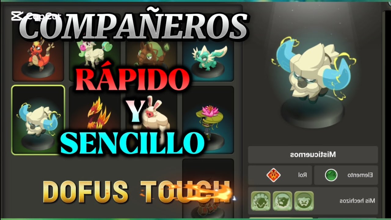 COMO ENCONTRAR LOS COMPAÑEROS DOFUS TOUCH - RAPIDO Y SENCILLO - 🔥