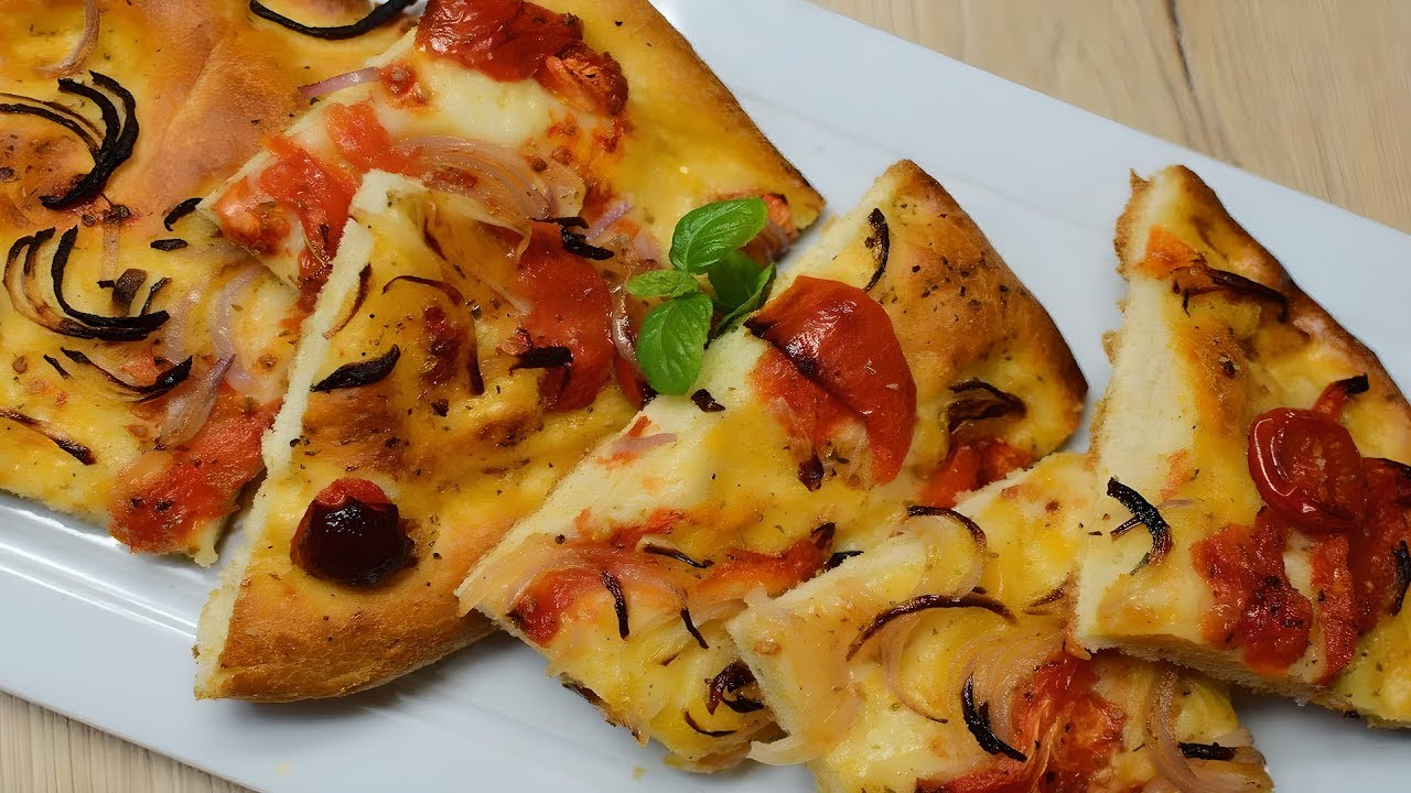 🍕 Λαδένια - Παραδοσιακή και Πεντανόστιμη, με Απλά Υλικά που Ξετρελαίνουν! 😍✨