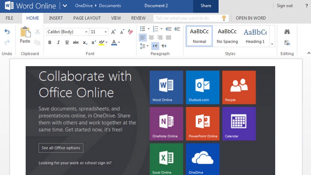Installer Microsoft Office OnLine dans Linux Mint